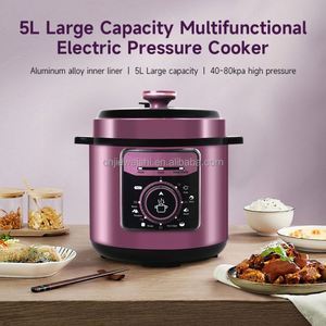 Autocuiseur Électrique Multifonctionnel OEM 5L Violet de Haute Qualité, Antiadhésif, pour Usage Domestique - Product Image 2