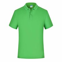 Polo PL01 à manches courtes, pull-over, vêtements de travail, logo personnalisé, publicité, col rabattu, t-shirt imprimé, texte, polyester/nylon