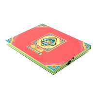 Cadeau promotionnel personnalisé, brochure papier avec écran LCD 7 pouces, impression vidéo, batterie au lithium, mémoire 128M-8GB pour usage professionnel