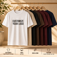 T-shirt en coton unisexe rétro Y2K à épaules tombantes, imprimé avec logo personnalisé, respirant, doux, confortable, couleur unie, OEM ODM pour hommes