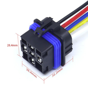 รีเลย์อัตโนมัติ 4 พิน 5 พิน 40A 12V กันน้ำ พร้อมขั้วต่อสายไฟ สำหรับเปลี่ยนซ่อมรถยนต์ พลาสติก - Product Image 2