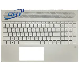 Original Laptop Palmrest für HP Pavilion 15-CW 15-CS Großbuchstaben UK mit Tastatur L24753-031