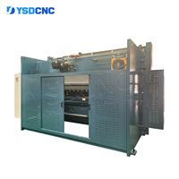Presse plieuse électrique servo 40T1600 /50T1600 /80T2500 /100T3200 pour tôles, machine de pliage de métaux Syntec 6+1 axes