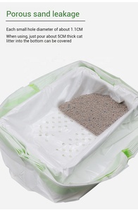 Thời Trang Tự Động Đóng Cửa Nhựa Hộp Rác Túi Với Dày Xẻng Dây Miễn Phí Pick-up Túi - Product Image 5