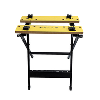 Chevalet télescopique pour constructeurs, chevalet de charpentier, outil de travail, établi pliable