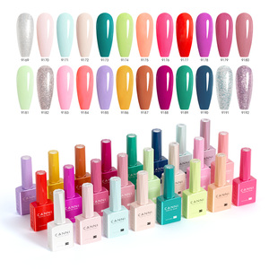 9101-9192 #   <span class=keywords><strong>CANNI</strong></span> Nouvelle Série 192 Couleurs 9ml Sans HEMA ni TPO Vernis à Ongles UV de Haute Qualité pour Nail Art - Product Image 1