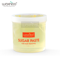 Cire dépilatoire douce au sucre, sans chauffage, étiquetage privé, cire brésilienne Waxkiss, cire au sucre naturelle et douce