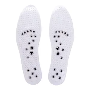 Wholesale PVC Acupressure Magnetic Insoles for Feet Massage Blood Circulation