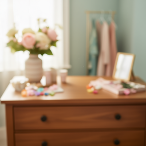 Pince à cheveux fleurie 8 cm, colorée, pour femmes et filles - Product Image 5