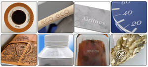 Machine de marquage laser CO2 200W/300W à refroidissement par air, nouvelle, pour produits en verre et en plastique, prend en charge DXF/PLT/BMP Chenruida/Dawei - Product Image 5