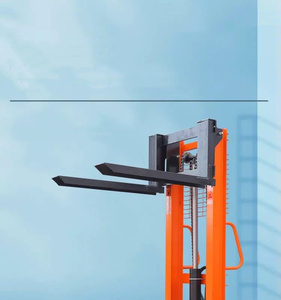Hydraulic <strong>Manual</strong> <strong>Stacker</strong> Forklift 2 Ton 1.6M Hand Pallet Truck <strong>Stacker</strong> - Product Image 3