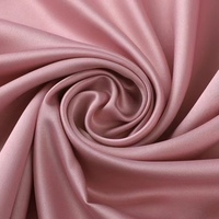 Tissu drapé lourd de satin mat confortable épais de soie de polyester de la coutume 100% de mode