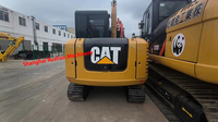 Jam kerja rendah Cat 305.5e2 harga diskon ekskavator Mini ulat 5 Ton untuk dijual bekas