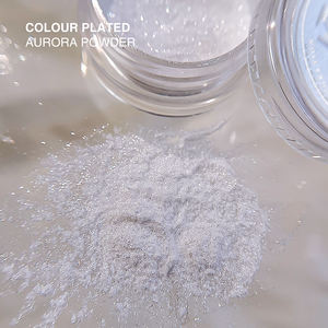 <span class=keywords><strong>Blanc</strong></span> Perle Chrome Poudre À <span class=keywords><strong>Ongles</strong></span> Iridescent Aurora Poudre Métallique <span class=keywords><strong>Effet</strong></span> Miroir Pigment Nacré Sirène Pigment Perle Paillettes - Product Image 5