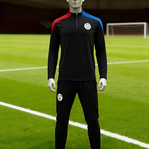 Camiseta <span class=keywords><strong>de</strong></span> Fútbol Personalizada <span class=keywords><strong>de</strong></span> Última <span class=keywords><strong>Moda</strong></span>, Camiseta Deportiva Transpirable <span class=keywords><strong>de</strong></span> Secado Rápido, Chaqueta <span class=keywords><strong>de</strong></span> Manga Larga para Entrenamiento <span class=keywords><strong>de</strong></span> Fútbol - Product Image 1