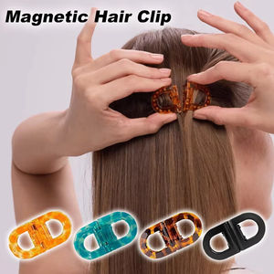 Pinzas Magnéticas para el Cabello de Uso Diario, Fuerte Sujeción, Diseño Sin Costuras, Accesorios de Plástico para Peinado, para Mujeres, Peinados Caseros LM - Product Image 2