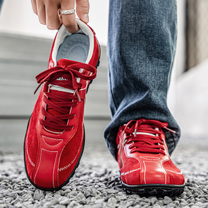 Nuevos zapatos decentes de moda para hombres, zapatos de <span class=keywords><strong>tenis</strong></span> casuales de goma plana, talla grande 46, zapatillas de entrenamiento de <span class=keywords><strong>Alemania</strong></span> para niños y niñas, logotipo de marca - Product Image 6