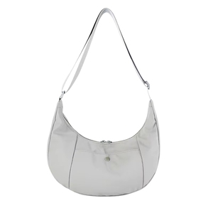 Sac bandoulière hobo en nylon imperméable personnalisable, fabriqué au Vietnam, avec sangle réglable, style banane tendance, personnalisation - Product Image 4