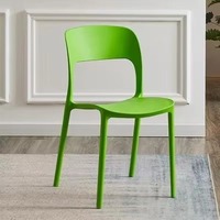 Chaises de restaurant empilables sans accoudoirs en plastique PP, pour extérieur, adultes, en promotion