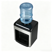 Distributeur de glaçons en forme de balle 22kg/24h, machine à glaçons automatique de comptoir R134a avec contrôle par écran tactile, pour eau du robinet/bouteille, détection de niveau de glace plein