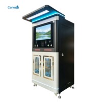 Distributeur d'eau pure OEM & ODM avec corps métallique et design moderne, station de remplissage d'eau pour bus/autocars/gares ferroviaires