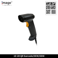 Escáner de Código de Barras Inalámbrico HC-700 1D/2D con Sensor CMOS, Interfaz USB, 1 Año de Garantía, en Stock, para Uso en Supermercados