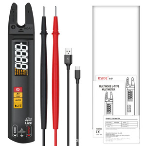 BSIDE U1 Small Current Electrician Meter Fully Automatic AC/<strong>DC</strong> Clamp Multimeter Intelligent Anti-Burn 1-year Warranty for 220V - Product Image 6