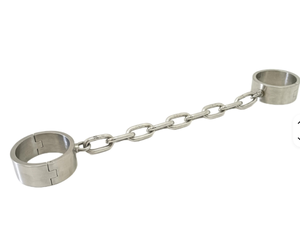 Menottes de cheville en acier inoxydable style rock, étanches, en forme de chaîne, pour bondage, fétichisme BDSM, jouets sexuels - Product Image 5