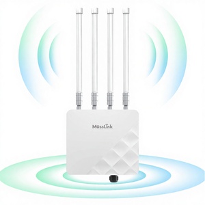Mosslink อุปกรณ์กระจายสัญญาณ <span class=keywords><strong>WiFi</strong></span> <span class=keywords><strong>6</strong></span> 11AX 3000Mbps รุ่นใหม่ล่าสุด สำหรับภายนอกอาคาร ระยะ 500 เมตร พร้อมไฟร์วอลล์ กันน้ำมาตรฐาน IP67 ฮอตสปอตแบบรีพีทเตอร์ - Product Image 4