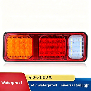 Potente y Versátil Conjunto de Luces Traseras para Semirremolque <span class=keywords><strong>Giant</strong></span> King OLIVER 24V LED Súper Brillante con <span class=keywords><strong>Luz</strong></span> de Freno y Direccional - Product Image 2