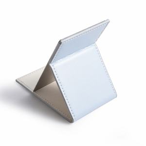 Original Factory PU Leather Desktop <b>Desk</b> Stand Makeup Mirror Compact Decorative <b>Large</b> Mirror - Product Image 2