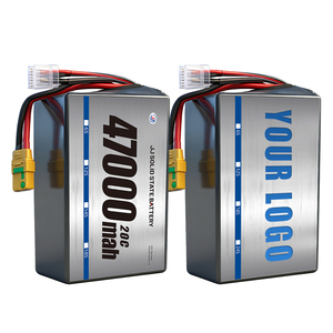 Batería de Dron de Alta Densidad Energética para Levantamiento Pesado, 47000 mAh, 6S 8S 12S 14S 16S <span class=keywords><strong>22S</strong></span> 24S 28S, Batería de Estado Semisólido de Alta Capacidad para UAV - Product Image 1