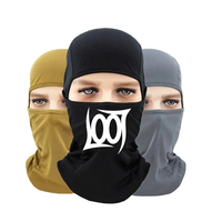 Faible quantité minimale de commande Respirant Protection Solaire Coupe-Vent 1 Trou Cagoule Masque De Ski Tactique Masque Complet pour Vélo Moto