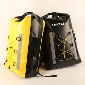 Mochila impermeable de diseño creativo para exteriores, bolsa seca de Pvc de 30l, 500d