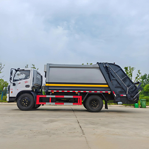 Công suất cao 10cbm 4x2 động cơ hộp số nén rác thu gom Xe tải rác nén xe vận chuyển chất thải nén - Product Image 1