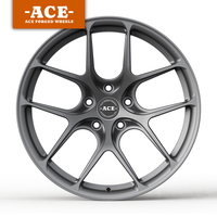 Velg Alloy Forged Gray VS-5RS 17 18 19 Inch Ringan Cekung Monoblock Custom untuk BMW M3 M4 M2 Sedan Coupe Track
