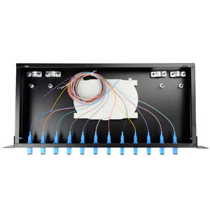 Boîtier de terminaison optique à montage en rack de type cadre 1U 19 pouces 2026 HOT, SC/UPC FOPP, panneau de brassage optique à <span class=keywords><strong>fibre</strong></span> optique 12 ports - Product Image 5