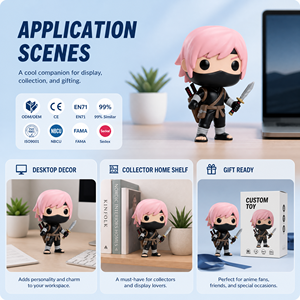 Action Figure Anime Personalizzata dal Giappone, Personaggio da <span class=keywords><strong>Film</strong></span>/Giochi, Statuetta in PVC per Collezionisti e Appassionati di Anime, Regalo all'Ingrosso - Product Image 3