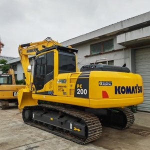 Excavadora de cadenas Komatsu PC200-8N1 usada con pocas horas de trabajo, excavadora mediana de 20 toneladas, maquinaria de excavación original japonesa. - Product Image 2