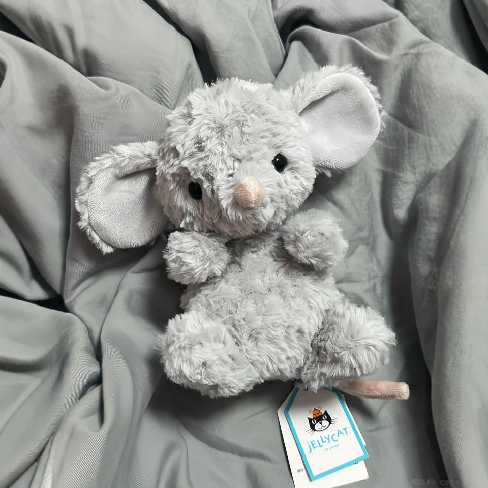 Mouse Fill'd Sweet Little Mouse Plush Toy Soft PV Plush Doll Eared Figure for Gift ...
