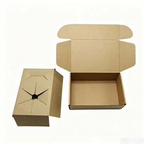 Custom Recyclable Kraft <b>Paper</b> Folding Mailer Box with Die-cut Self-lock <b>Paper</b> Insert - Product Image 4
