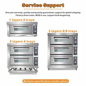 <span class=keywords><strong>Horno</strong></span> Eléctrico de Estilo Europeo DEBACK <span class=keywords><strong>para</strong></span> Panadería, Acero Inoxidable, 3 Niveles, Pantalla LED, Alta Productividad, Uso Comercial - Product Image 3