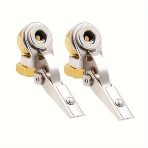 Tire Inflator Chuck Zinc Alloy Threaded Air Nozzle Fast <b>Inflate</b> For <b>Car</b> Tire Repair - Product Image 1
