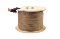 Corde torsadée en jute naturelle recyclée robuste, ficelle flexible biodégradable et écologique pour le jardinage, l'artisanat et les chats