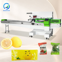 Machine d'emballage horizontale automatique OCEAN pour légumes (courgettes, tomates, laitues) et fruits