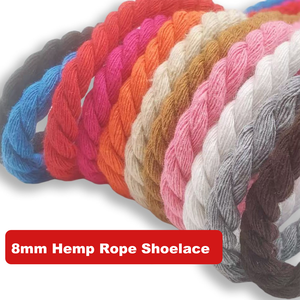 Lacets ronds multicolores épaissis à trois brins en chanvre compatibles avec les <span class=keywords><strong>Air</strong></span> <span class=keywords><strong>Force</strong></span> <span class=keywords><strong>1</strong></span> - Product Image 6