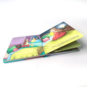 Impression personnalisée à la demande <span class=keywords><strong>Livre</strong></span> à couverture rigide pour enfants Service d'impression de livres en carton à couverture rigide pour enfants - Product Image 4