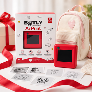 Jouet IA 2026 : Imprimante <span class=keywords><strong>photo</strong></span> à commande vocale, marqueurs 12 couleurs, papier thermique – Cadeau d'anniversaire intelligent pour filles - Product Image 5