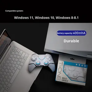Para Sony para PS4 Pro inalámbrico para controlador de juegos <span class=keywords><strong>Bluetooth</strong></span> PC Tablet Steam multijugador <span class=keywords><strong>IOS</strong></span> teléfono móvil vibración para móvil - Product Image 3