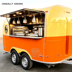 Mobile Catering Food Vending Cart <b>Trailer</b> Food <b>Concession</b> <b>Trailer</b> Fast Food Vending <b>Trailer</b> Cabinets - Product Image 2